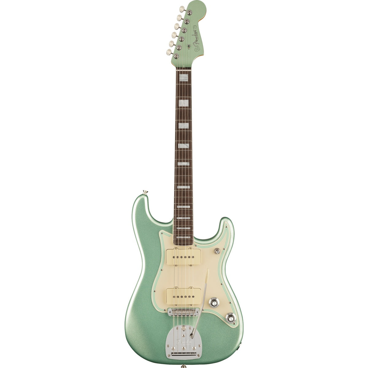 Fender Parallel Universe II Jazz Strat, Rosewood Fingerboard - Mystic Surf Green