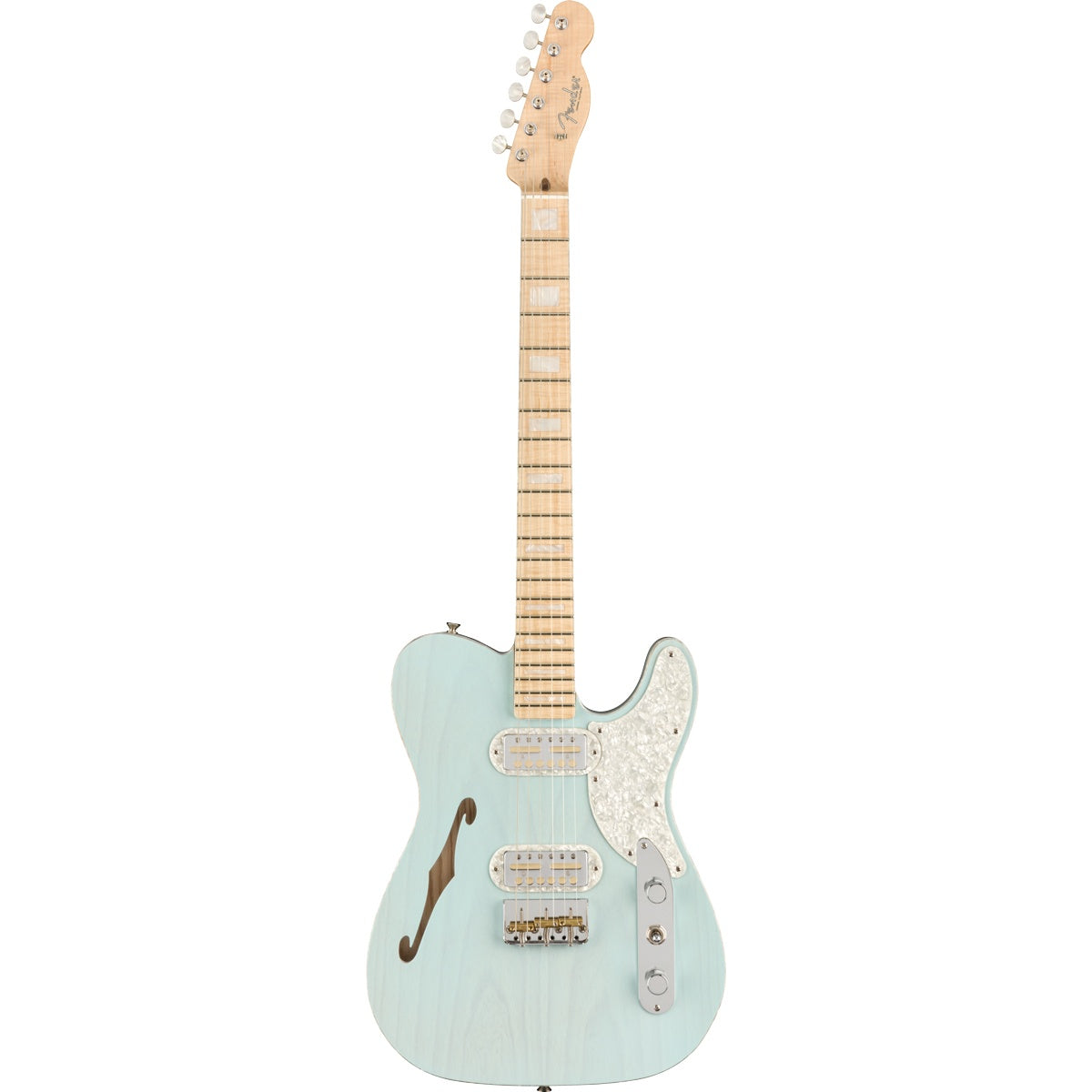 Fender Parallel Universe II Tele Magico, Maple Fingerboard - Transparent Daphne Blue