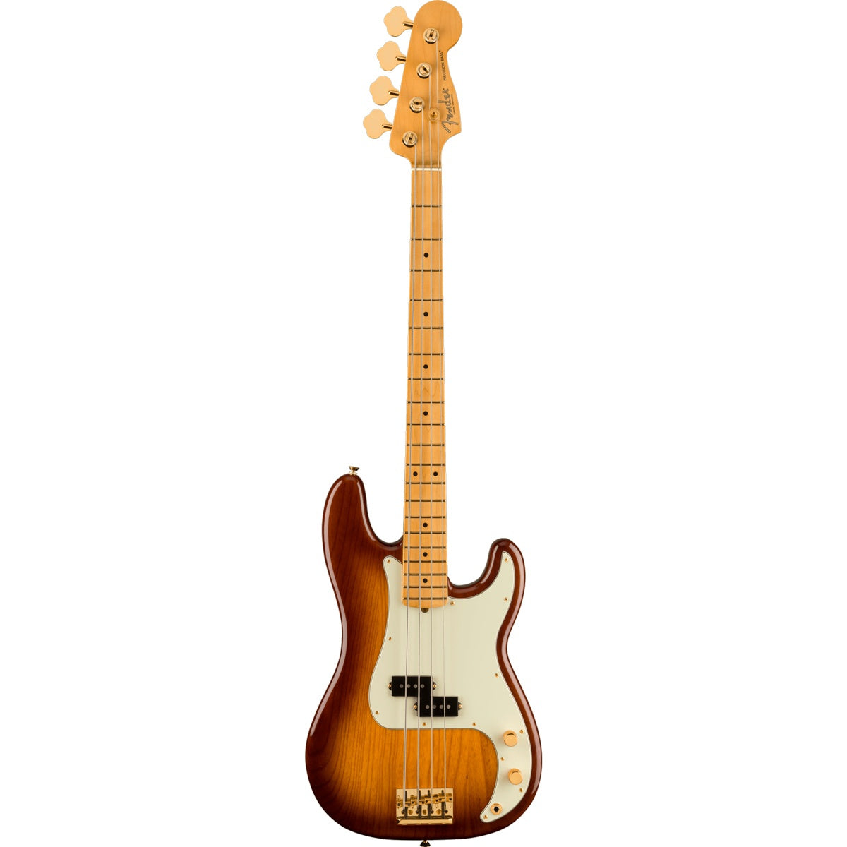 Fender 75th Anniversary Commemorative Precision Bass, Maple Fingerboard - 2-Color Bourbon Burst