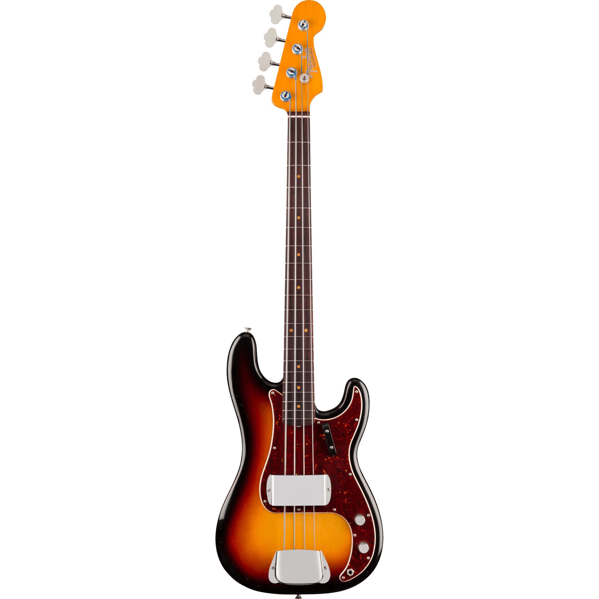 FENDER James Jamerson 1962 Precision Bass, Rosewood Fingerboard, 3-Tone Sunburst