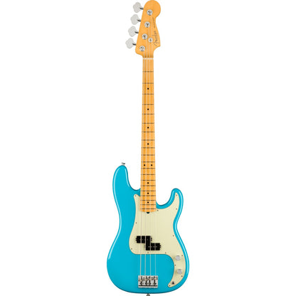 Fender American Professional II Precision Bass, Maple Fingerboard - Miami Blue