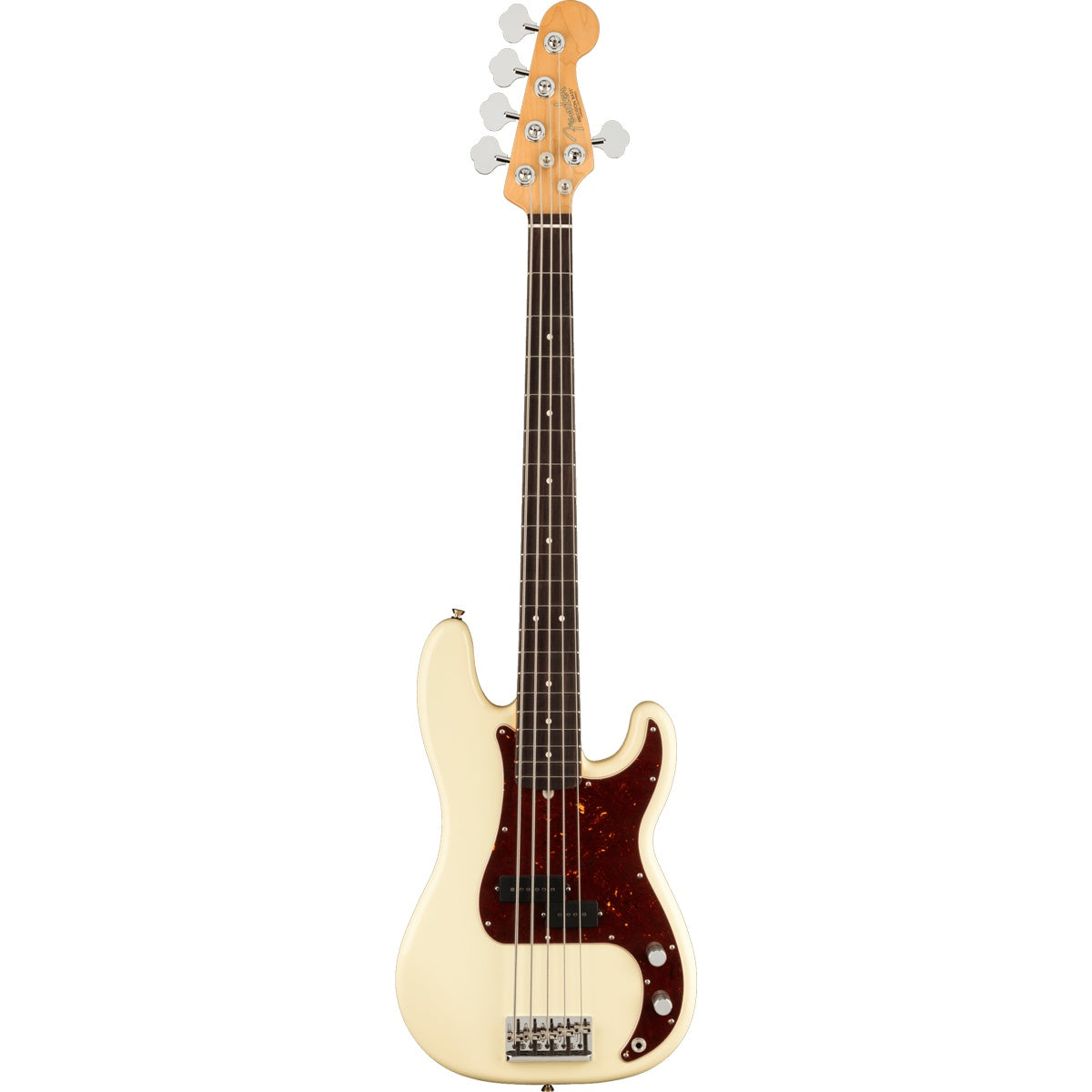 Fender American Professional II Precision Bass V, Rosewood Fingerboard - Olympic White