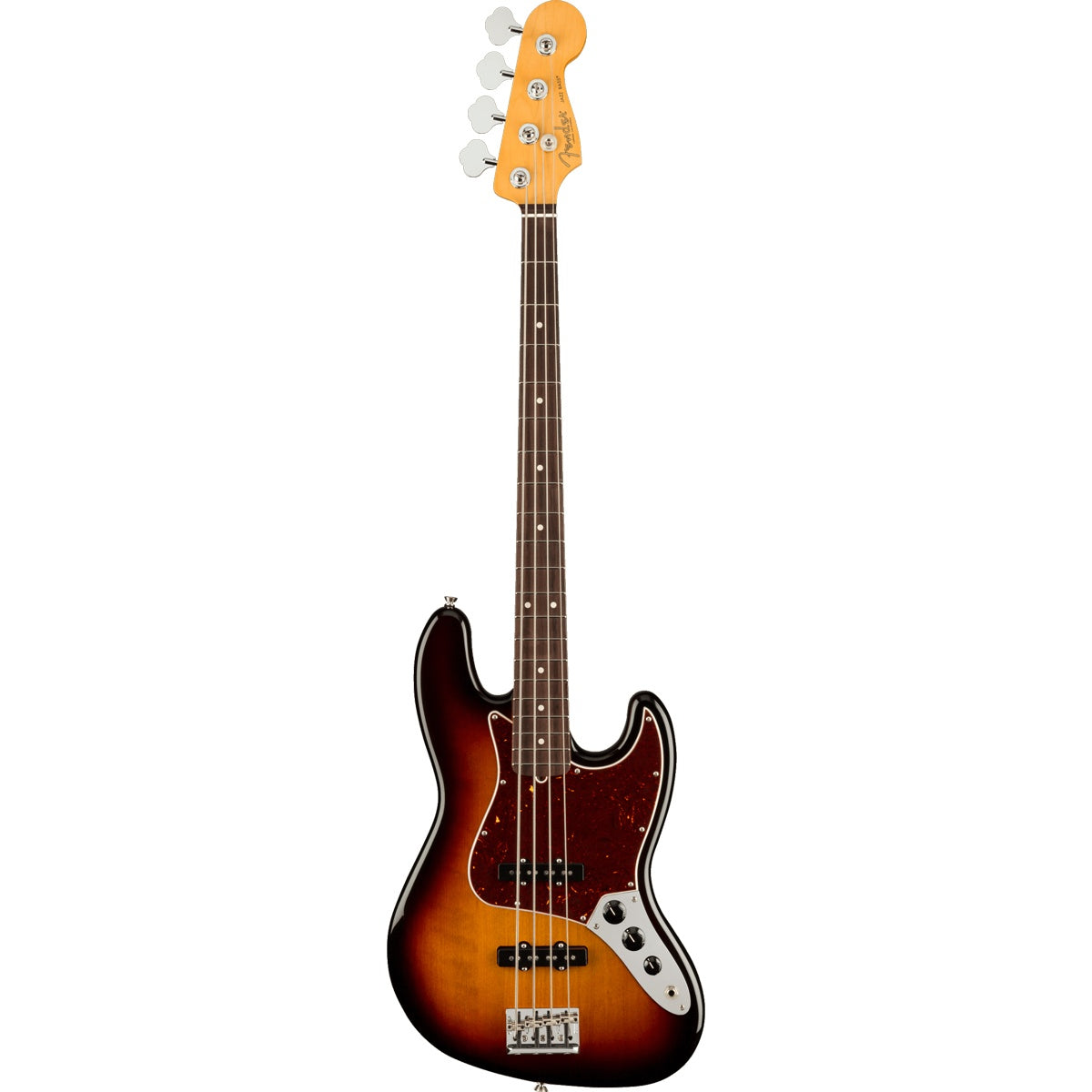 Fender American Professional II Jazz Bass, Rosewood Fingerboard - 3-Color Sunburst