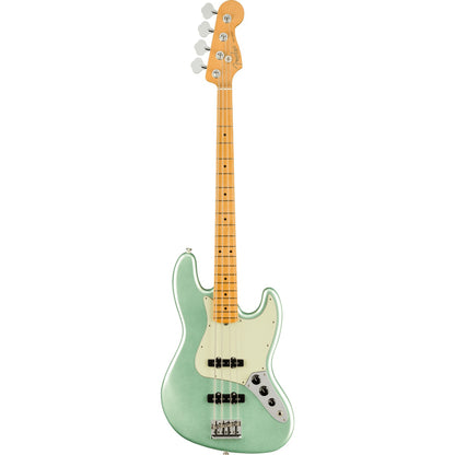 Fender American Professional II Jazz Bass, Maple Fingerboard - Mystic Surf Green