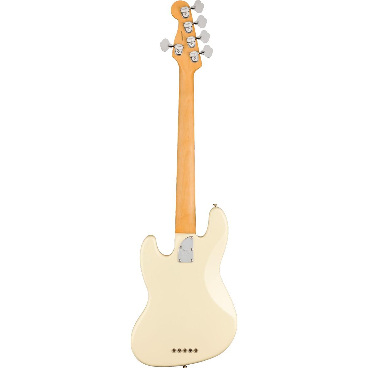 Fender American Professional II Jazz Bass® V, Rosewood Fingerboard, Olympic White