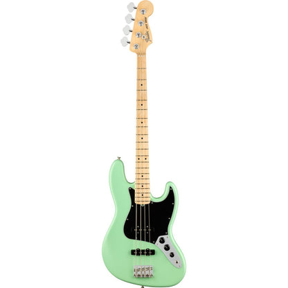 Fender American Performer Jazz Bass, Maple Fingerboard, Satin Surf Green