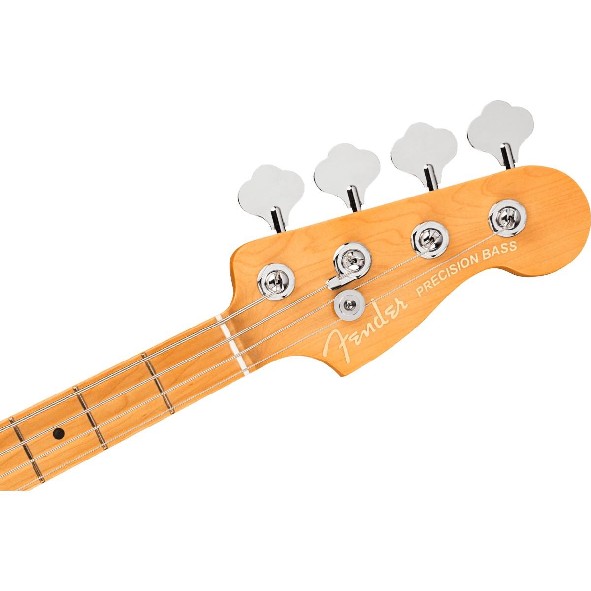 Fender American Ultra Precision Bass®, Maple Fingerboard, Arctic Pearl