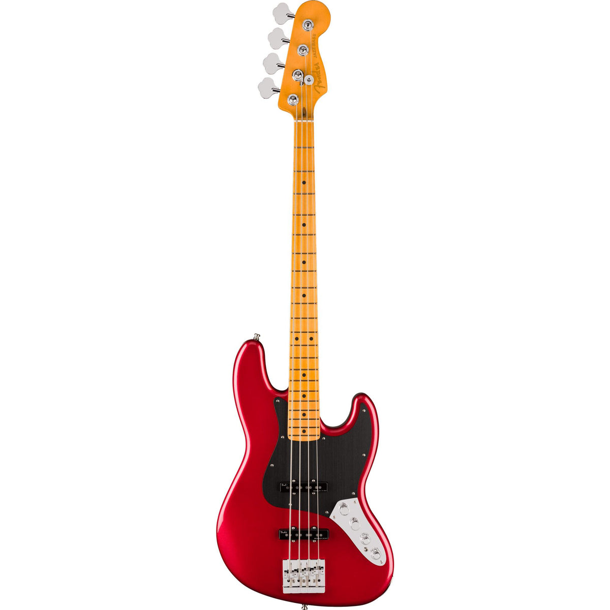 FENDER American Ultra II Jazz Bass, Maple Fingerboard, Sinister Red