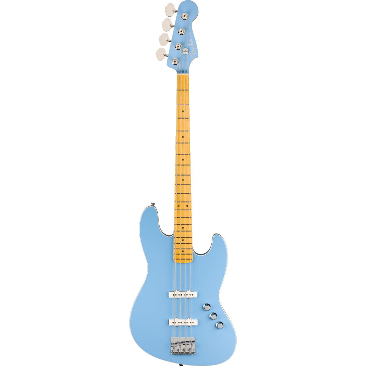 Fender Aerodyne Special Jazz Bass, Maple Fingerboard, California Blue