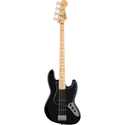 FENDER Standard Jazz Bass, Maple Fingerboard, Black Pickguard, Black