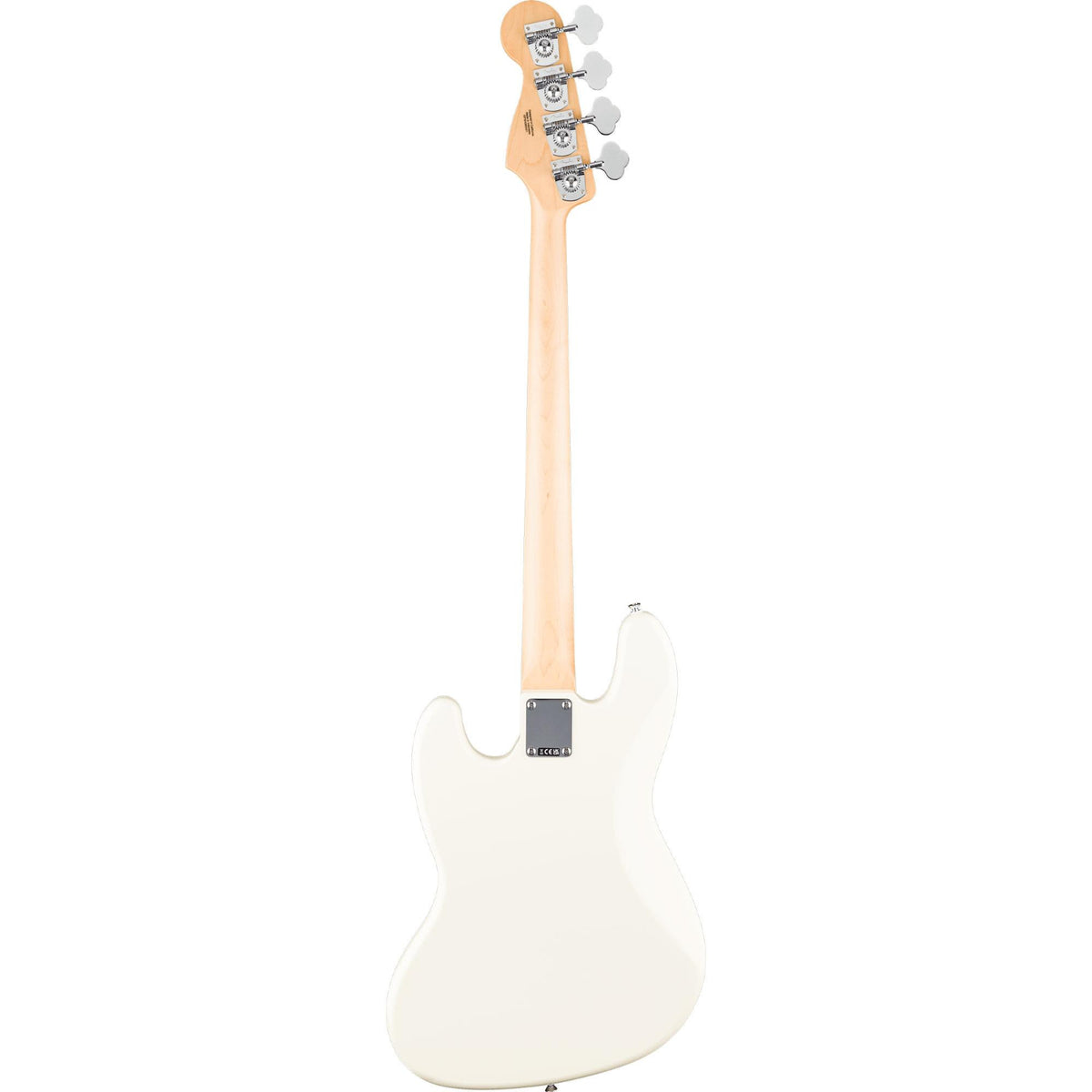 FENDER Standard Jazz Bass, Laurel Fingerboard, White Pickguard, Olympic White
