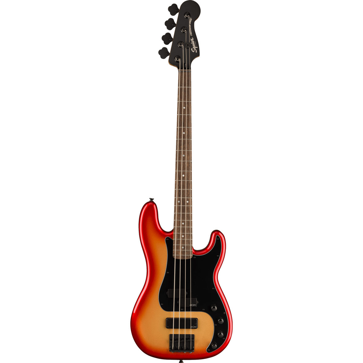 Squier Contemporary Active Precision Bass PH, Laurel Fingerboard, Black Pickguard, Sunset Metallic