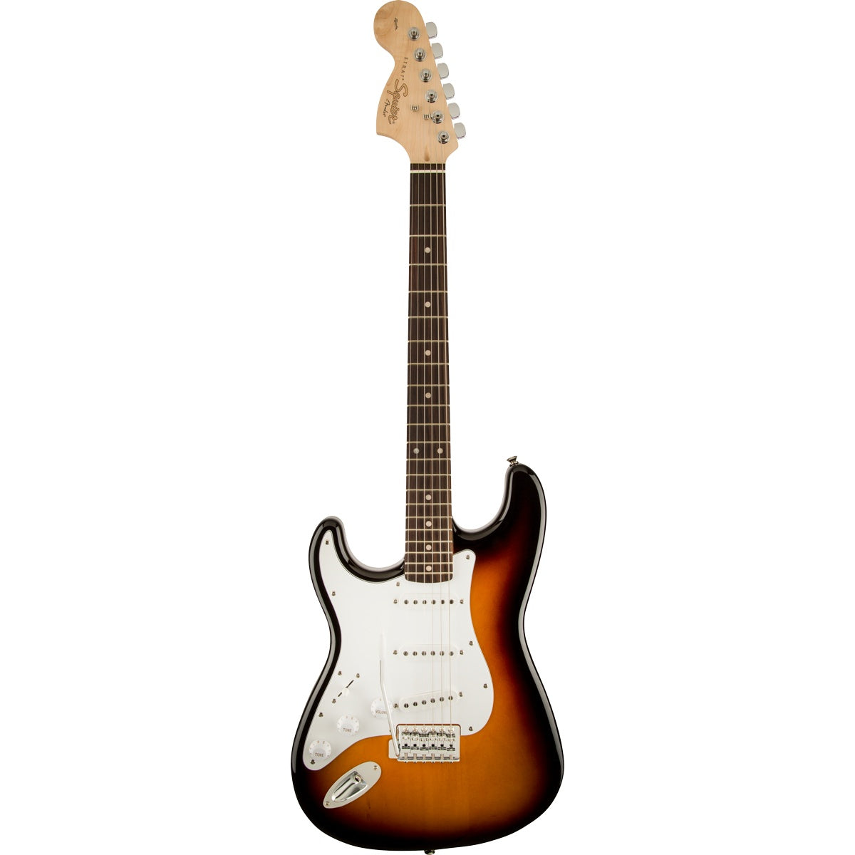 Squier Affinity Series Stratocaster, Left-Handed, Laurel Fingerboard - Brown Sunburst