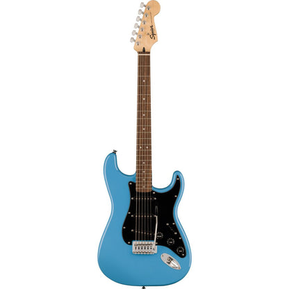 Squier Sonic Stratocaster, Laurel Fingerboard, Black Pickguard, California Blue