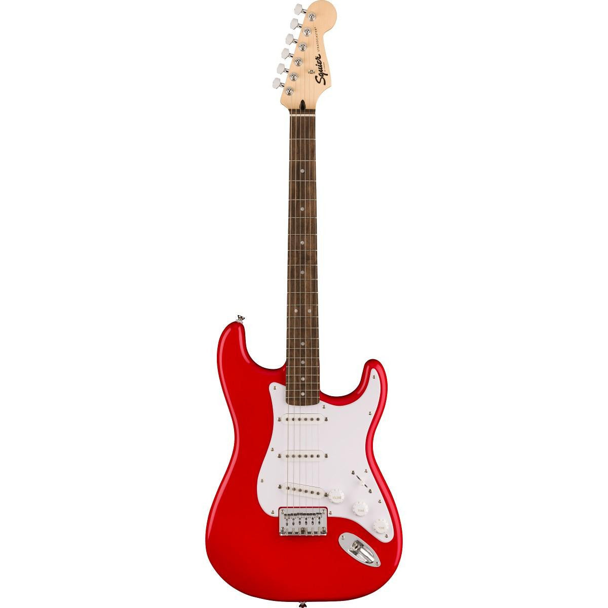 Squier Sonic™ Stratocaster® HT, Laurel Fingerboard, White Pickguard, Torino Red
