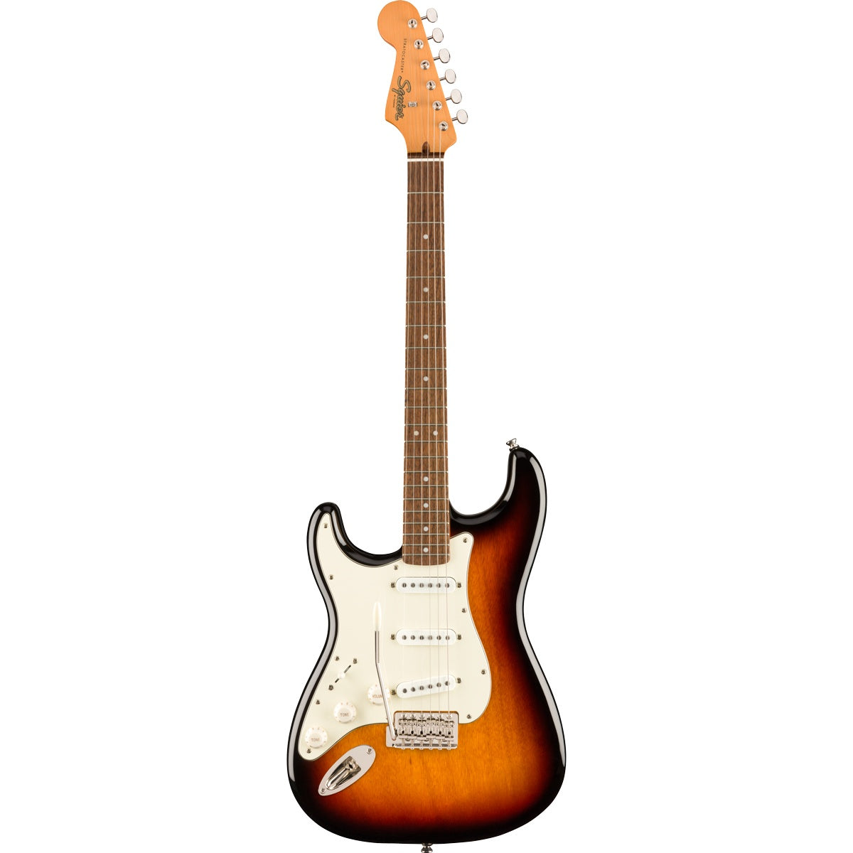 Squier Classic Vibe '60s Stratocaster Left-Handed, Laurel Fingerboard - 3-Color Sunburst