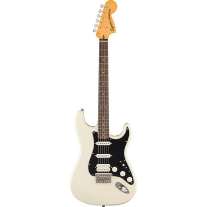 SQUIER Classic Vibe '70s Stratocaster HT HSS, Laurel Fingerboard, Black Pickguard, Olympic White