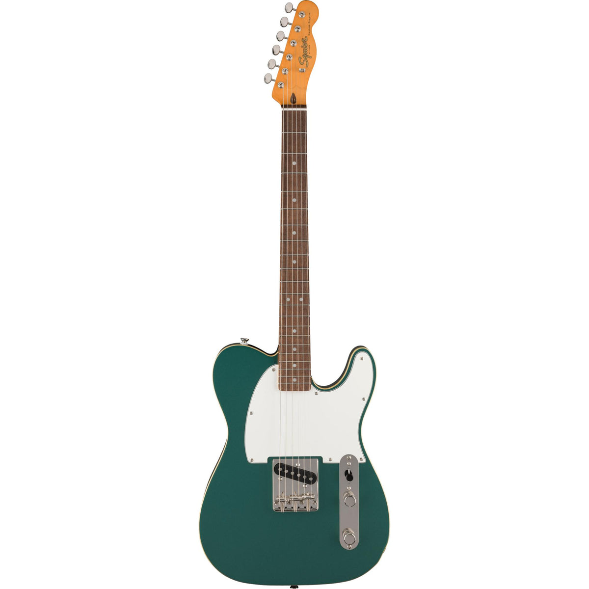SQUIER Classic Vibe Custom Esquire, Laurel Fingerboard, Parchment Pickguard, Sherwood Green