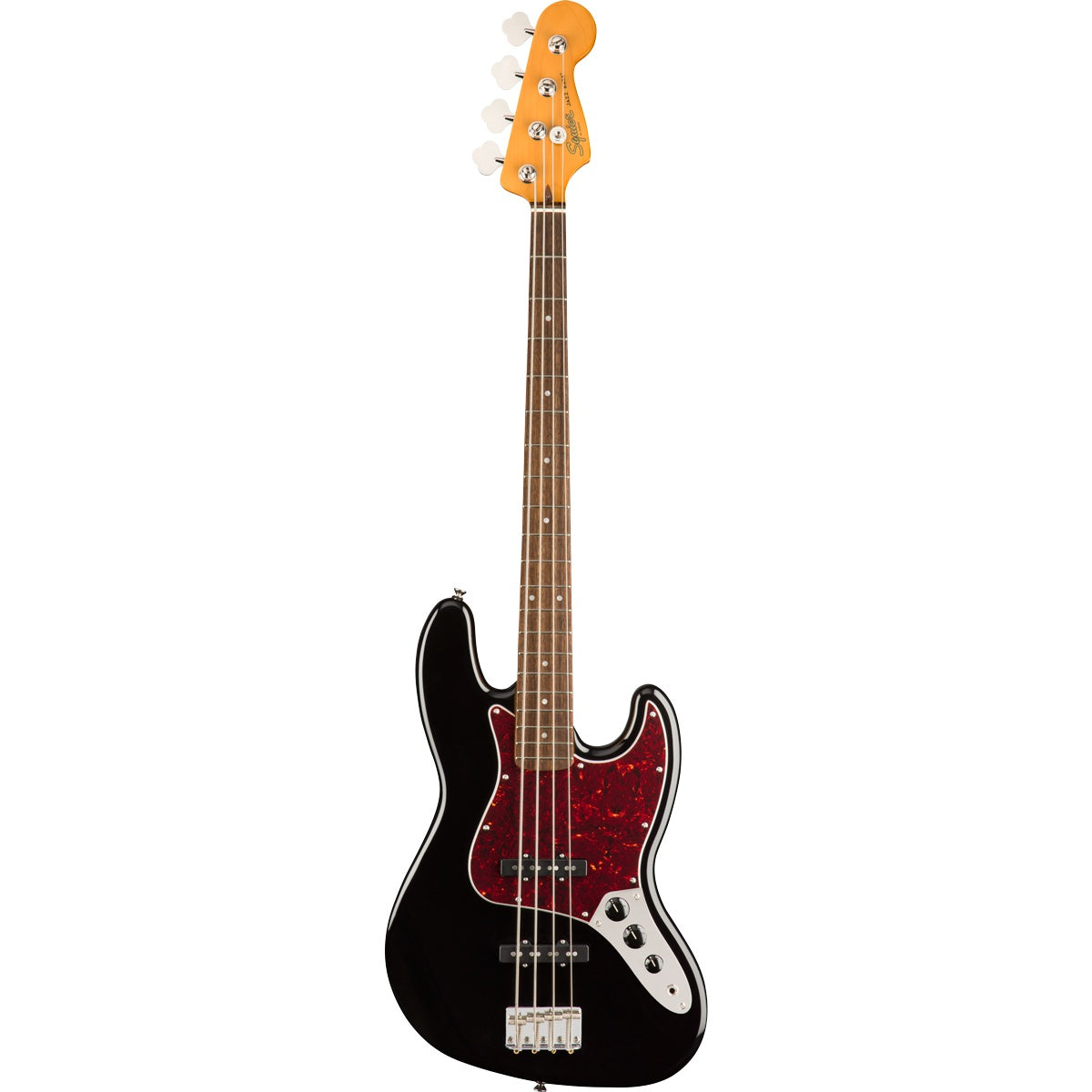 Squier Classic Vibe '60s Jazz Bass, Laurel Fingerboard - Black
