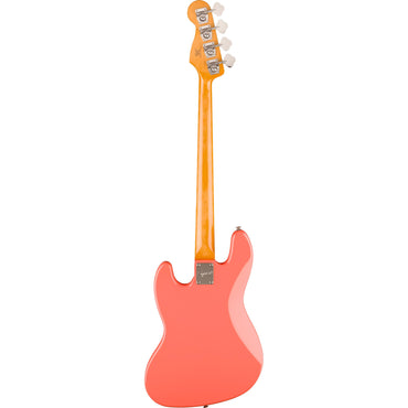 SQUIER Classic Vibe '60s Jazz Bass, Laurel Fingerboard, Tortoishell Pickguard, Tahitian Coral