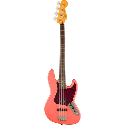 SQUIER Classic Vibe '60s Jazz Bass, Laurel Fingerboard, Tortoishell Pickguard, Tahitian Coral