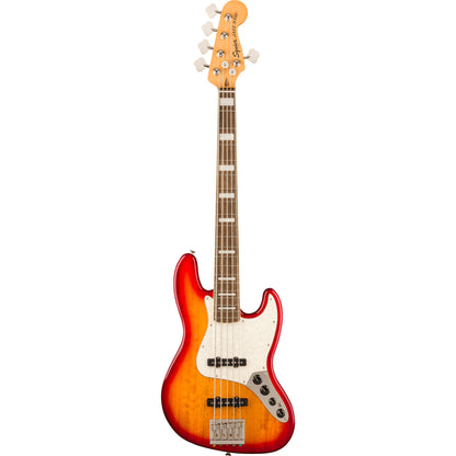 SQUIER  Classic Vibe Active '70s Jazz Bass V, Laurel Fingerboard, White Pearloid Pickguard, Sienna Sunburst