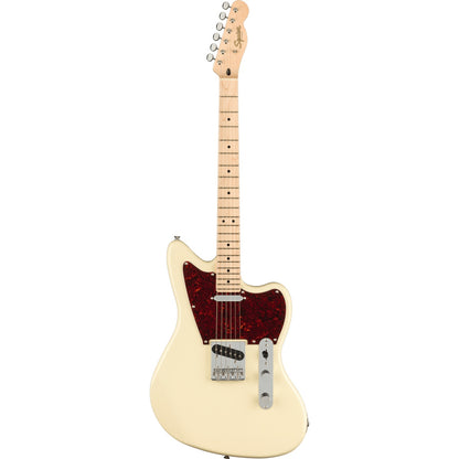 Squier Paranormal Offset Telecaster, Maple Fingerboard, Tortoiseshell Pickguard - Olympic White