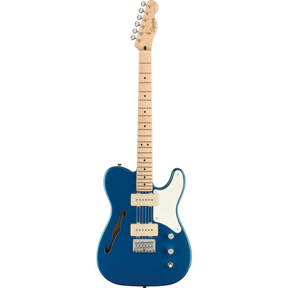 Squier Paranormal Cabronita Telecaster Thinline, Maple Fingerboard, Parchment Pickguard - Lake Placid Blue