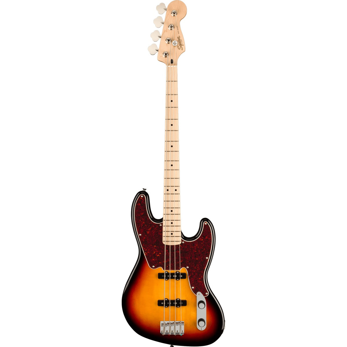 SQUIER Paranormal Jazz Bass '54, Maple Fingerboard, Tortoiseshell Pickguard - 3-Color Sunburst