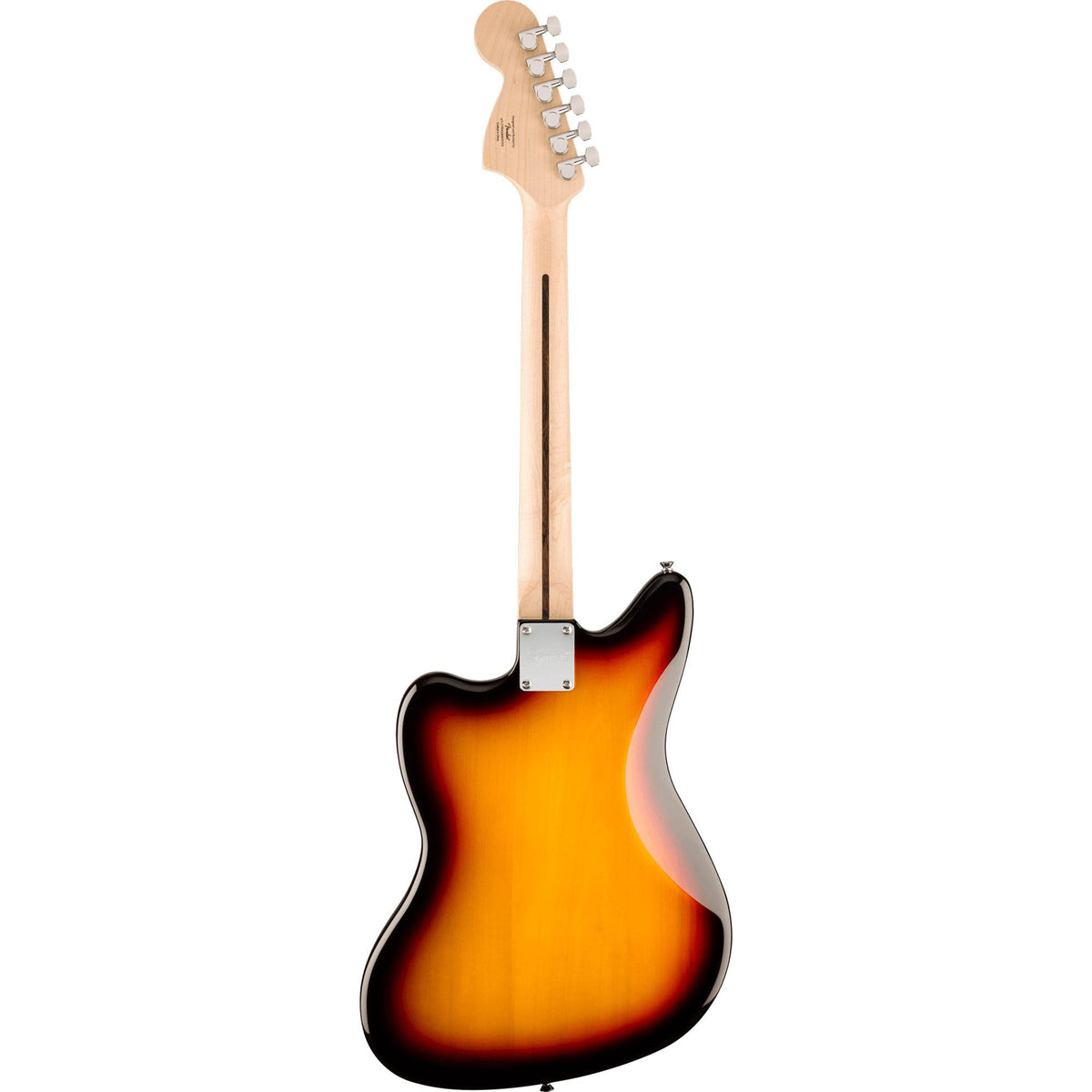 SQUIER Affinity Series Jaguar, Laurel Fingerboard, Black Pickguard, 3-Color Sunburst