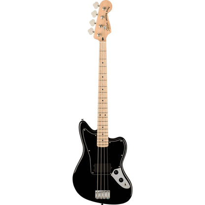 Squier Affinity Series Jaguar Bass H, Maple Fingerboard, Black Pickguard - Black