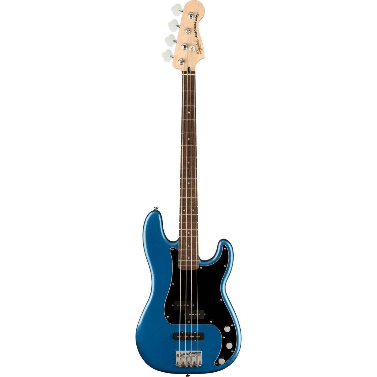 Squier Affinity Series Precision Bass PJ, Laurel Fingerboard, Black Pickguard - Lake Placid Blue