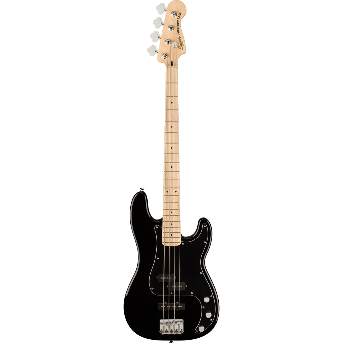 Squier Affinity Series Precision Bass PJ, Maple Fingerboard, Black Pickguard - Black