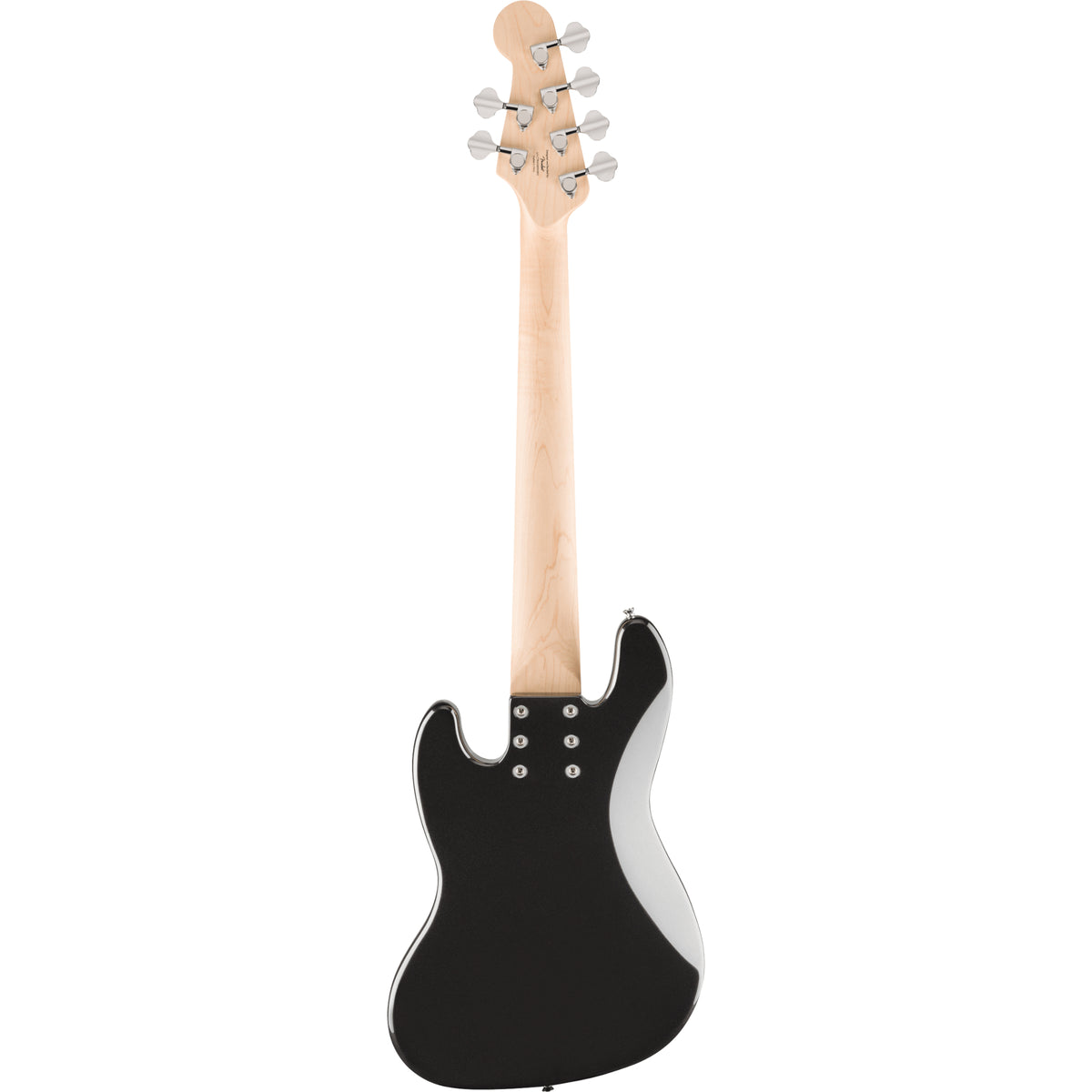SQUIER Affinity Series Jazz Bass VI, Laurel Fingerboard, Black Pickguard, Black Metallic