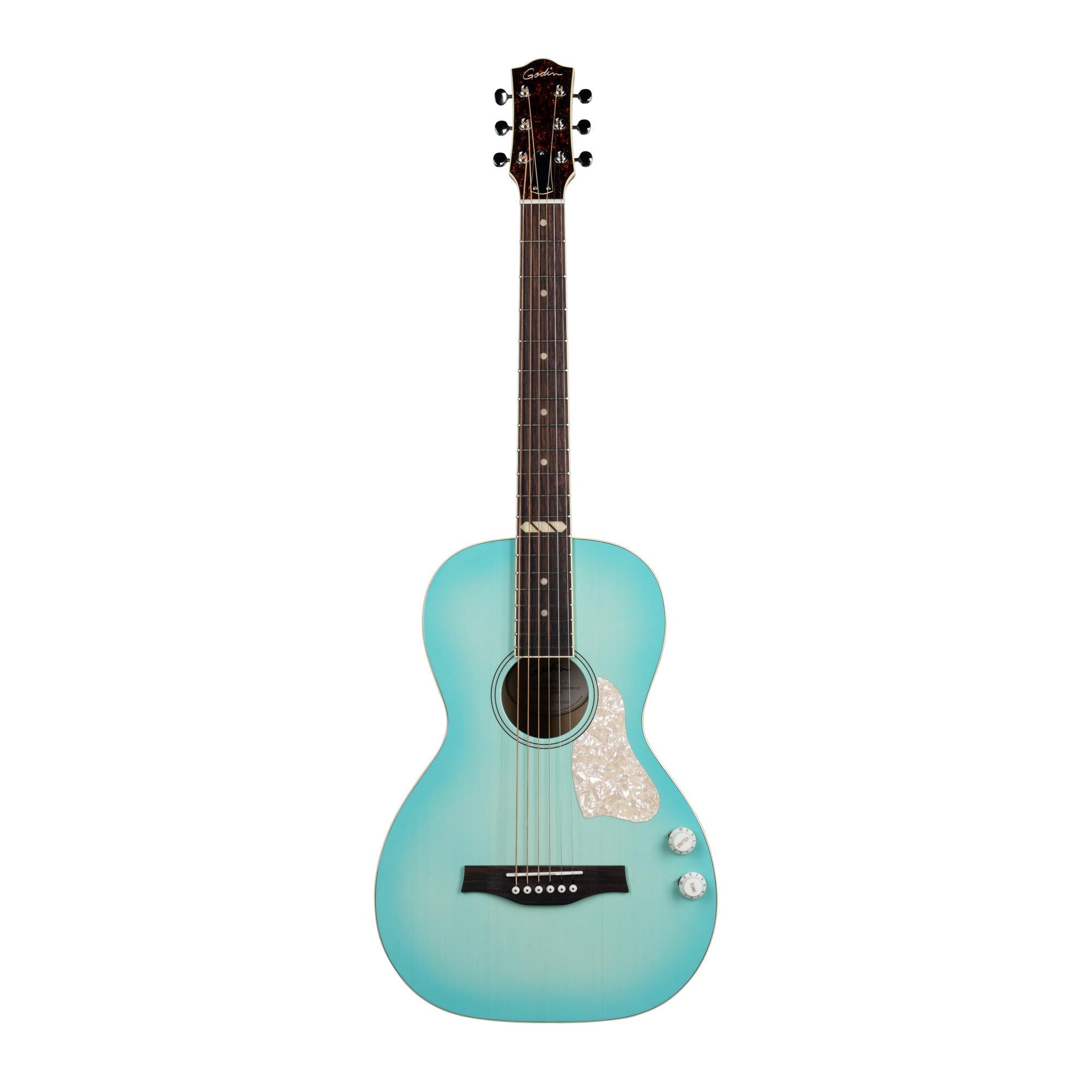 Godin Rialto Laguna Blue HG Q-Discrete Ltd (Factory Second Pricing)