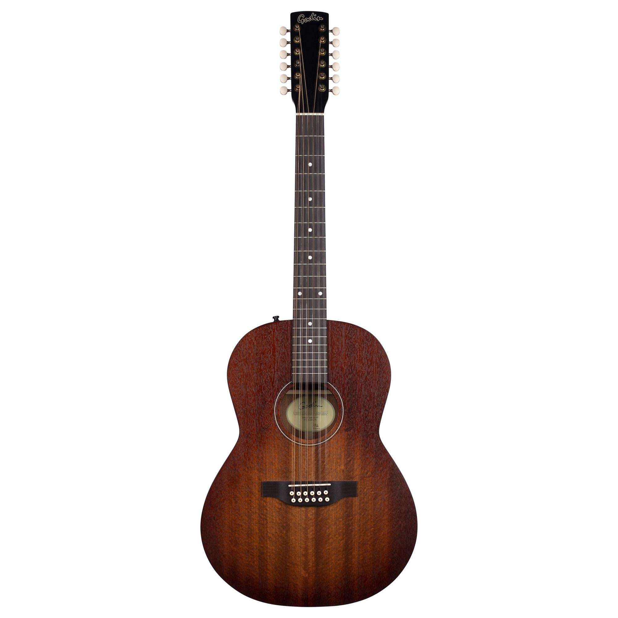GODIN Mahogany Folk 12, Rustic Burst A/E