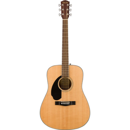 Fender CD-60S Left Hand, Walnut Fingerboard - Natural