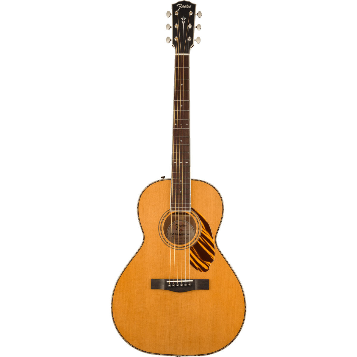 Fender PS-220E Parlor, Ovangkol Fingerboard - Natural