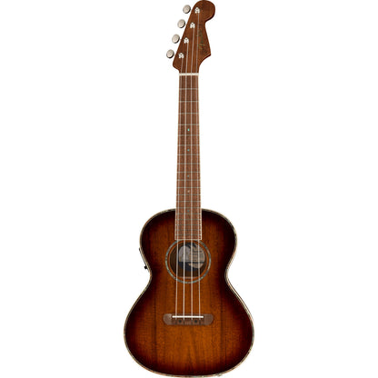 Fender Montecito Tenor Ukulele, Walnut Fingerboard, Shaded Edge Burst