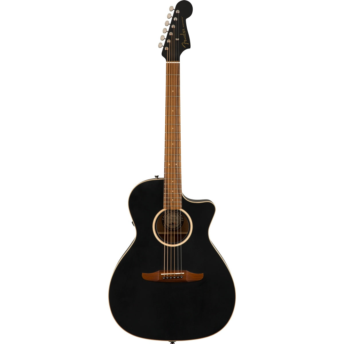 Fender Newporter Special, Pau Ferro Fingerboard, Matte Black w/bag