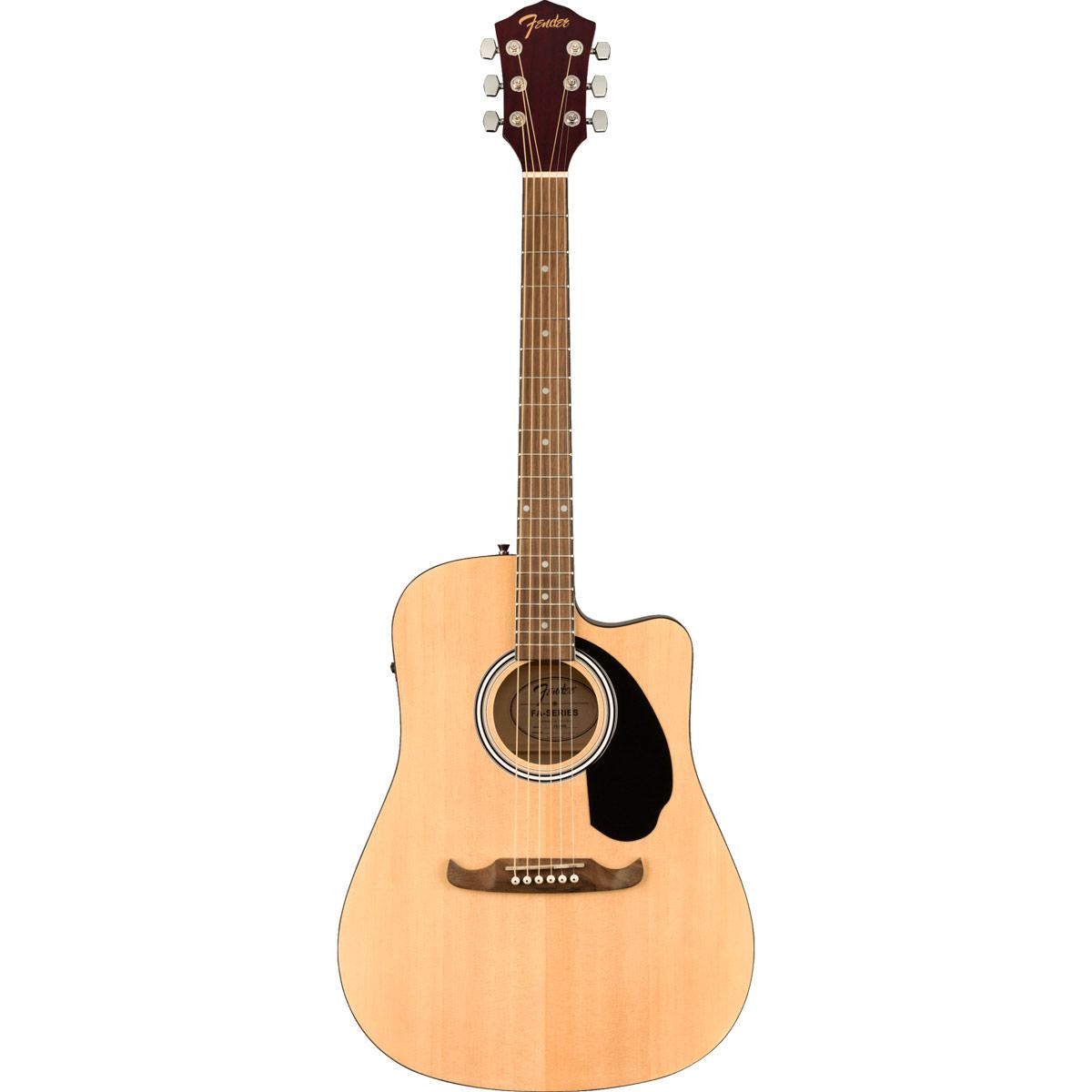 Fender FA-125CE Acoustic Guitar, Walnut Fingerboard, Natural