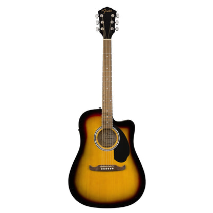Fender FA-125CE Dreadnought, Walnut Fingerboard - Sunburst