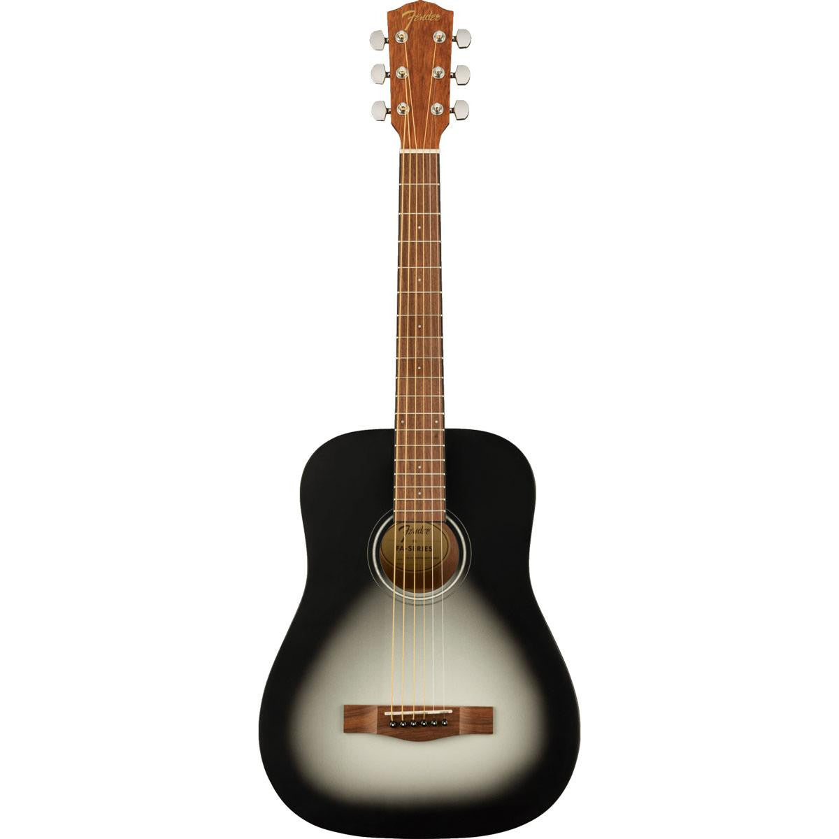 Fender  FA-15 3/4 Scale Steel Acoustic Guitar with Gig Bag, Walnut Fingerboard, Moonlight Burst