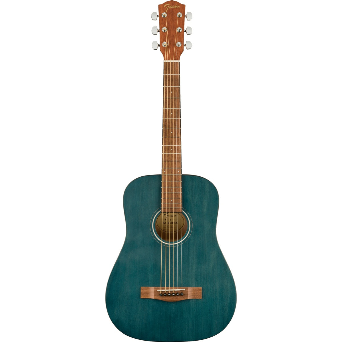 Fender FA-15 3/4 Scale Steel with Gig Bag, Walnut Fingerboard - Blue