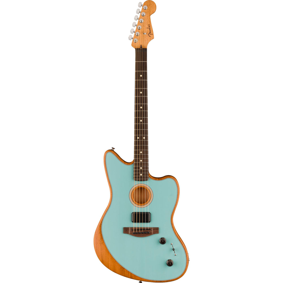 FENDER Acoustasonic® Player Jazzmaster, Rosewood Fingerboard, Ice Blue