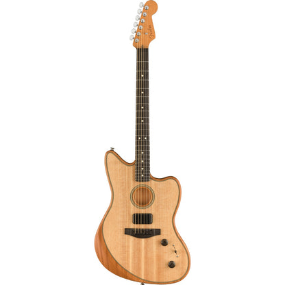 Fender American Acoustasonic Jazzmaster, Natural - Ebony Fingerboard