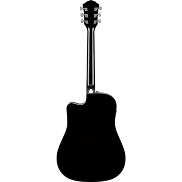 Fender FA-125CE Dreadnought, Walnut Fingerboard, Black