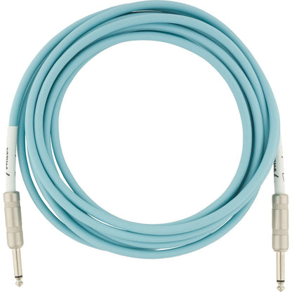 Fender Original Series Instrument Cable, 15', Daphne Blue