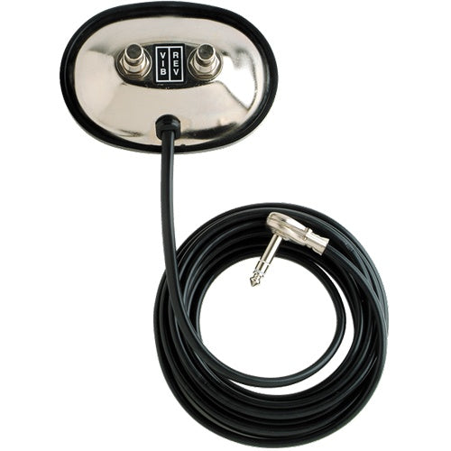 Fender 2-Button Vintage-Style Footswitch: Vibrato / Reverb On/Off with 1/4" Jack