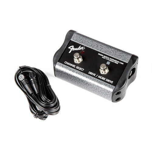 Fender 2-Button 3-Function Footswitch: Channel / Gain / More Gain with 1/4" Jack